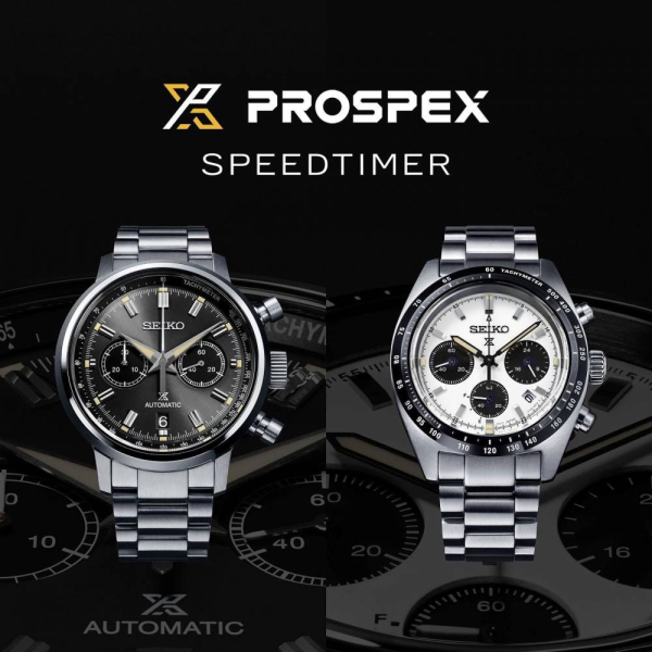 Montre Prospex SRQ037J1 Chronographe Automatique Bracelet Acier