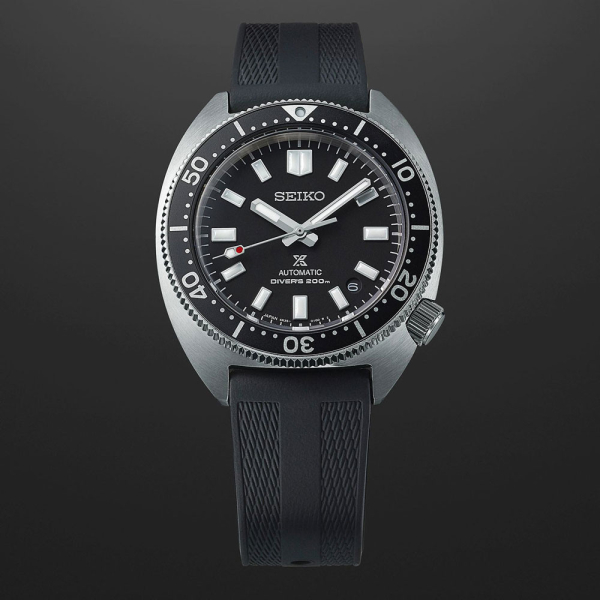 Montre Seiko Prospex Automatique Turtle Silicone Noir