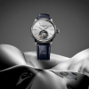 Montre Frederique Constant Classic Tourbillon Manufacture automatique cadran argenté bracelet cuir 39 mm