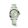 Montre Longines Conquest Heritage 34mm Bracelet Caoutchouc Vert