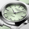 Montre Longines Conquest Heritage 34mm Bracelet Caoutchouc Vert