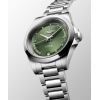 Montre Longines Conquest Heritage 34mm Cadran Vert Index Diamants