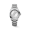 Montre Longines Conquest Heritage 34mm Cadran Argent Bracelet Acier