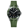 Montre Mido Ocean Star 600 Chronometer Lunette Verte Bracelet Acier