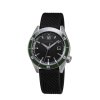 Montre MARCH LA.B Bonzer Automatique Mars Cadran Noir Bracelet Caoutchouc 41MM