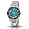 Montre LIP Nautic 3 Cadran Bleu Bracelet Acier