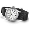 Montre Hamilton Khaki Field Mechanical Cadran Blanc Bracelet NATO