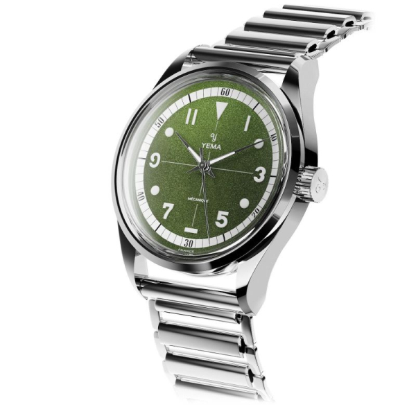 Montre Yema Urban Field Green Bonklip 