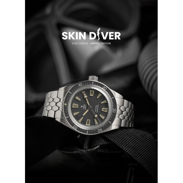 Montre Yema Skin Diver Slim CMM.20 Edition Limitée