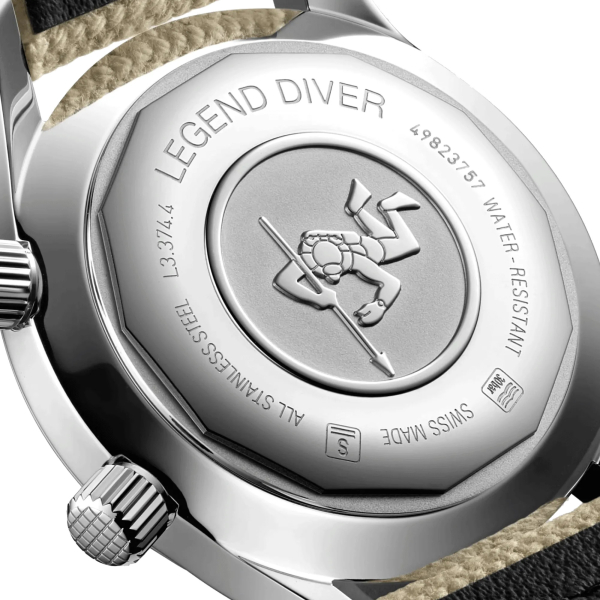 Montre Longines Legend Diver Auto Cadran Beige