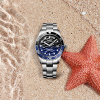 Montre Mido Ocean Star 600 Chronometer Cadran Noir Bracelet Acier