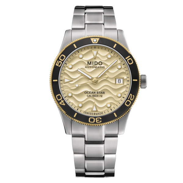 Montre Mido Ocean Star 600 Chronometer Cadran Noir Bracelet Acier