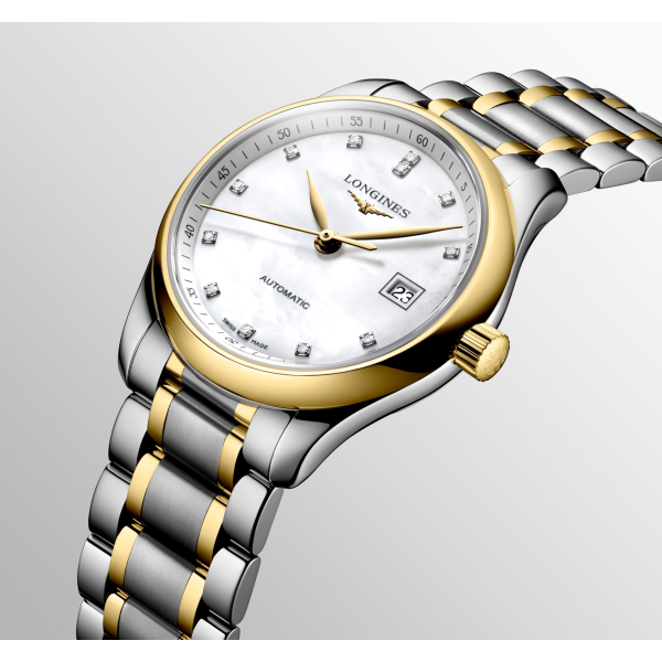 Montre Longines Master Collection Index Diamants PVD Or Jaune