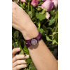 Montre Briston Clubmaster Lady Acétate Cardinal Bracelet Nylon Violet