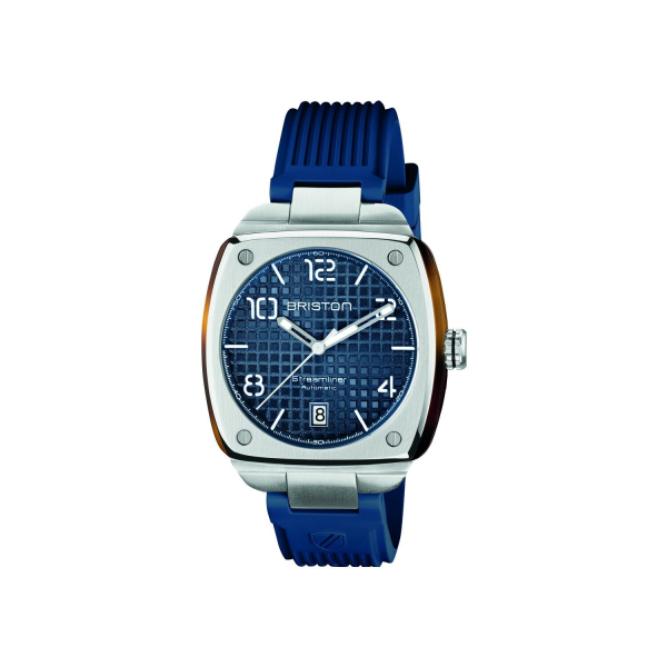 Montre Briston Streamliner Urban Acier & Acétate Cadran Bleu