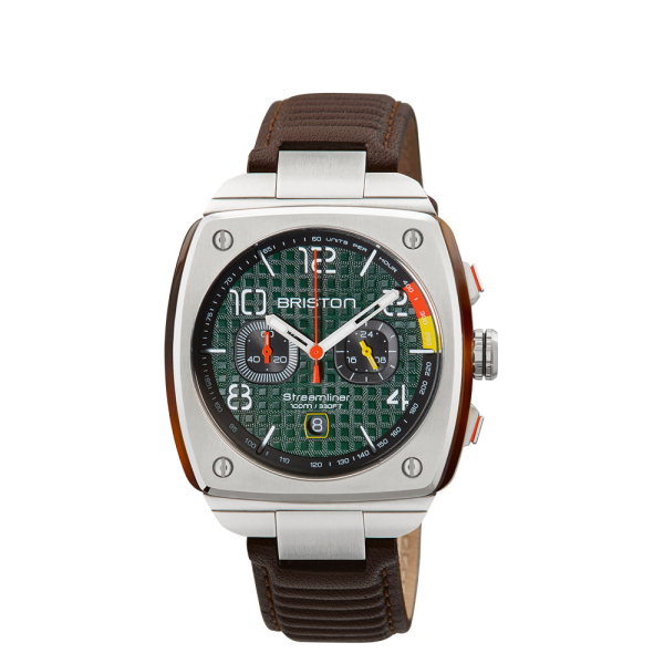 Montre Briston Streamliner Urban Acier & Acétate Cadran Vert