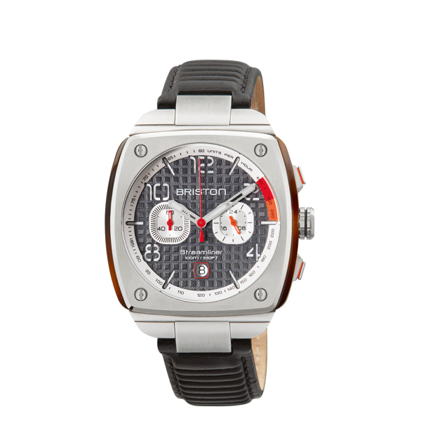 Montre Briston Streamliner Urban Acier & Acétate Cadran Gris