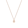 Collier Chopard Happy Diamants Icons Carré Or Rose 1 Diamant Mobile