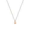 Collier Chopard Happy Diamants Icons Carré Or Rose 1 Diamant Mobile