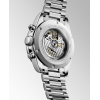 Montre Longines Conquest Heritage 42mm Bracelet Acier Chrono Argent