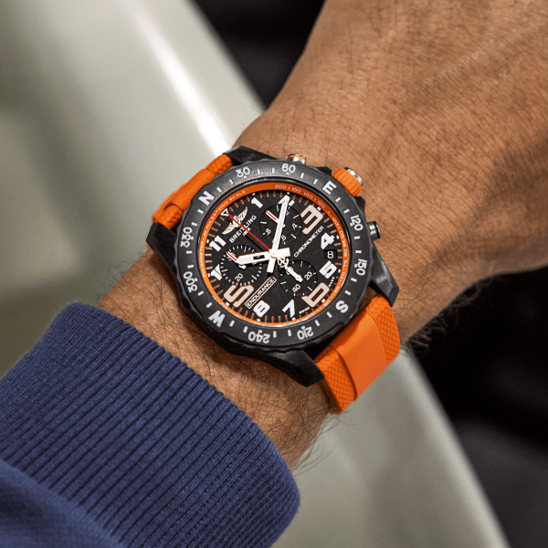 Montre Breitling Professional Endurance Pro 44 Avec Bracelet Orange