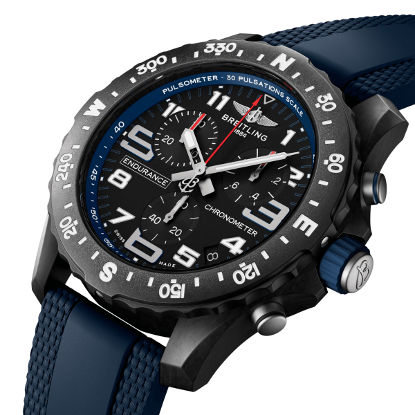 Montre Breitling Professional Endurance Pro 44 Avec Bracelet Bleu Foncé