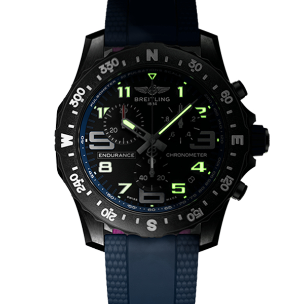 copy of Montre Breitling Professional Endurance Pro Noire Avec Bracelet Bleu