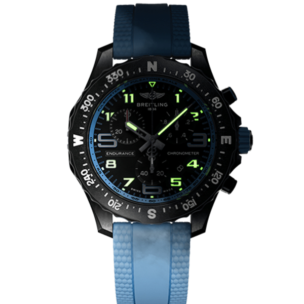 copy of Montre Breitling Professional Endurance Pro Noire Avec Bracelet Bleu