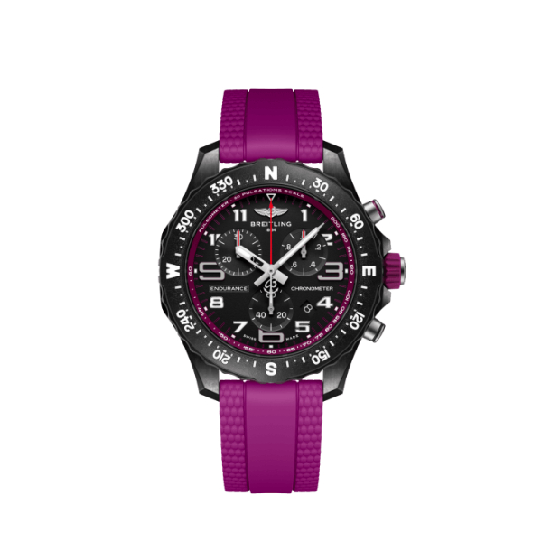 Montre Breitling Professional Endurance Pro 38 Avec Bracelet Violet