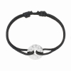 Bracelet Dinh Van sur cordon Pi Argent