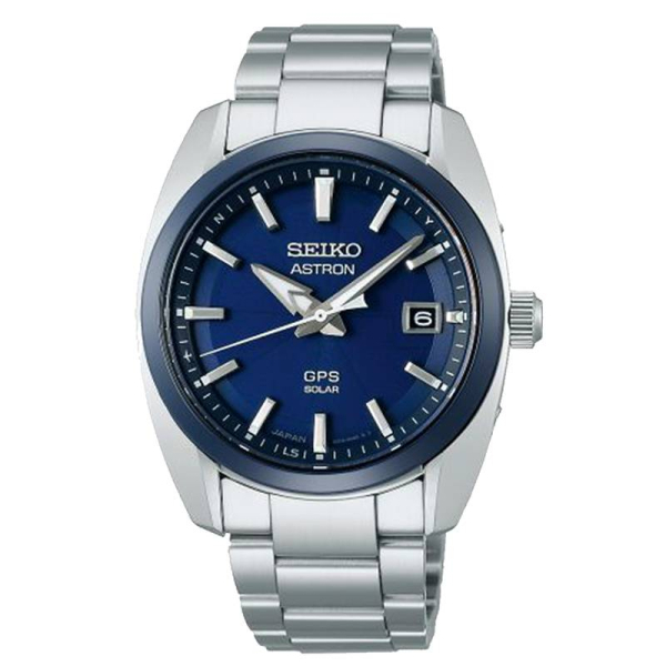 Montre Seiko Astron GPS Solar Cadran Bleu