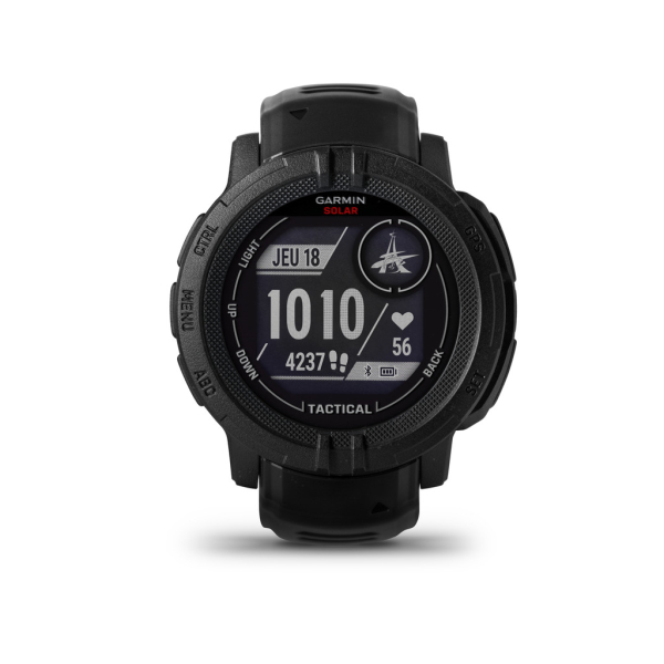 Montre Garmin Instinct 2 Solar Tactical Edition Speciale Brigade Sapeurs-Pompiers Paris