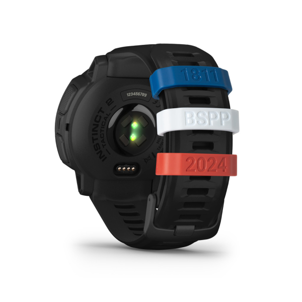 Montre Garmin Instinct 2 Solar Tactical Edition Speciale Brigade Sapeurs-Pompiers Paris