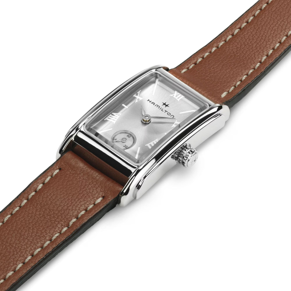 copy of Montre Hamilton American Classic Ardmore Quartz Cadran Blanc Bracelet Cuir Brun