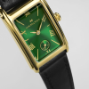 Montre Hamilton American Classic Ardmore Quartz Cadran Vert Bracelet Cuir noir