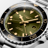 Montre Longines HydroConquest GMT 43mm Sunray Green Aiguilles Dorées