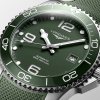 Montre Longines Hydroconquest 41mm Auto Cadran Vert Bracelet Caoutchouc