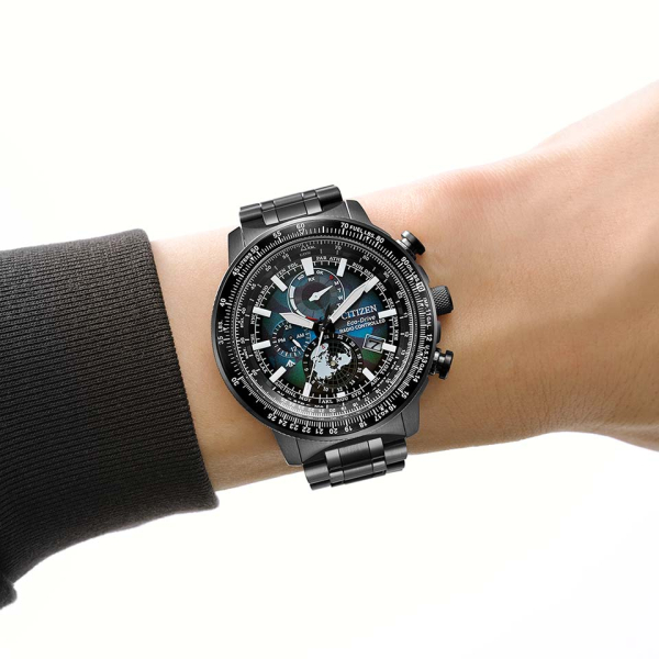 Citizen Promaster "COUCHES DE TEMPS" cadran bleu