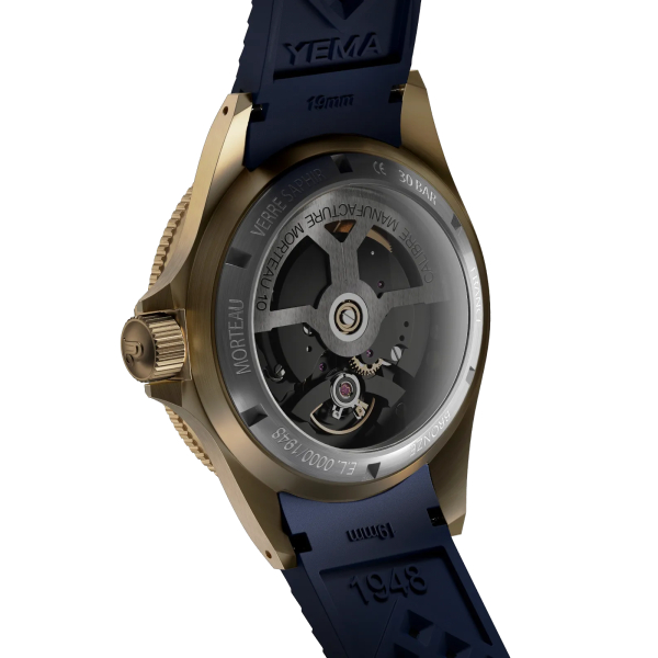 Montre Yema Superman Bronze CMM.10 Blue Limited Edition 39mm