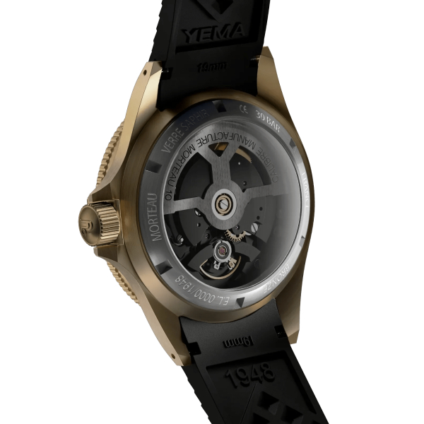 Montre Yema Superman Bronze CMM.10 Black Limited Edition 39mm