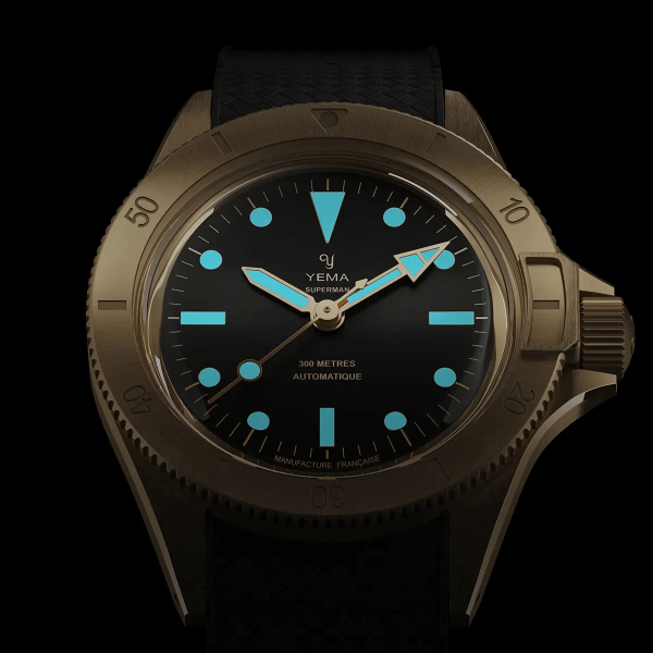 Montre Yema Superman Bronze CMM.10 Black Limited Edition 39mm