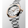 Montre Longines Conquest 34mm Cadran Argent Bracelet Acier