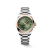 Montre Longines Conquest 34mm Cadran Vert Bracelet Acier