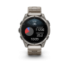 copy of Montre Garmin Fenix 7 Pro Sapphire Solar Edition Carbone Gris DLC Titane Bracelet Noir