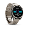 copy of Montre Garmin Fenix 7 Pro Sapphire Solar Edition Carbone Gris DLC Titane Bracelet Noir