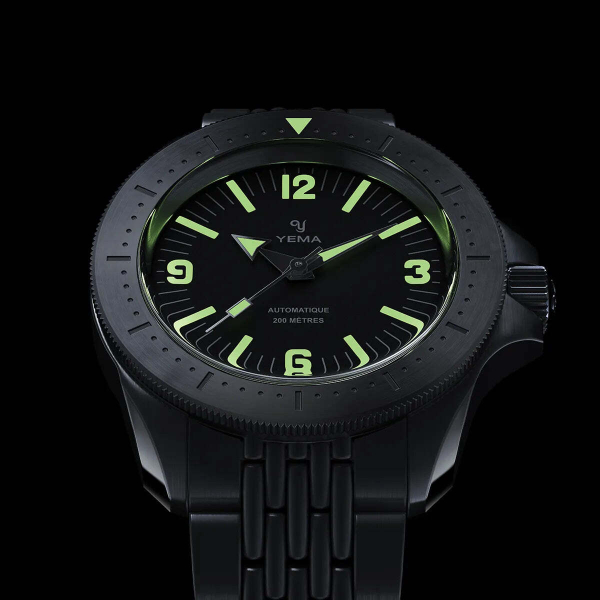 Montre Yema Diver Calibre Manufacture Bracelet Acier