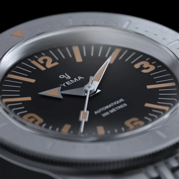 Montre Yema Diver Calibre Manufacture Bracelet Acier