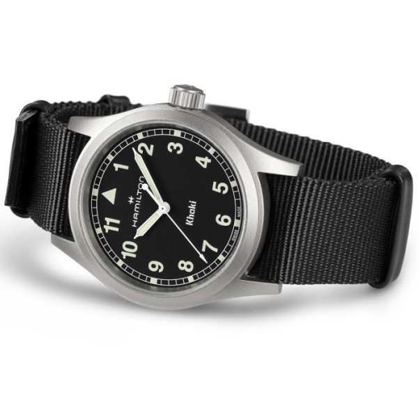 Montre Hamilton Khaki Field Quartz 40mm Bracelet Textile