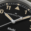 Montre Hamilton Khaki Field Quartz 38mm Cadran Noir Bracelet Vert