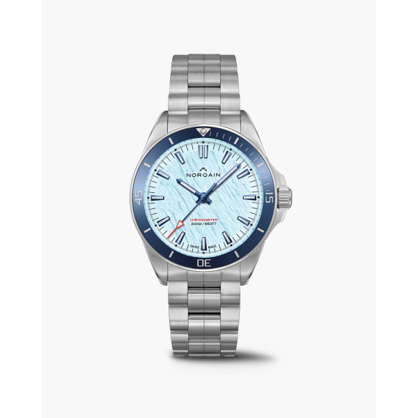 Montre Norqain Adventure Neverest Glacier 40mm Bracelet Acier